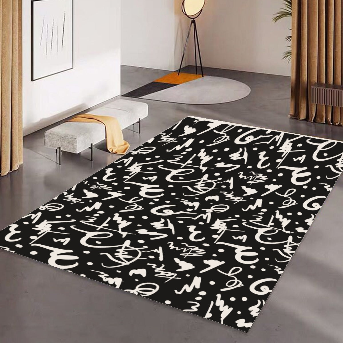 Foldable Rectangular Floor Mat