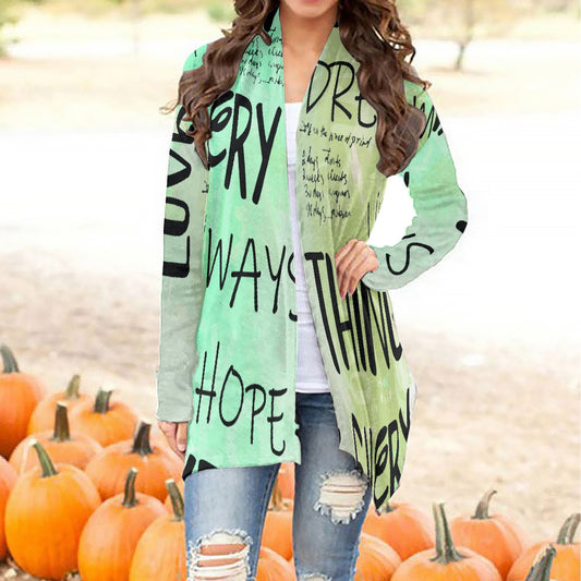 Women's Cardigan With Long Sleeve