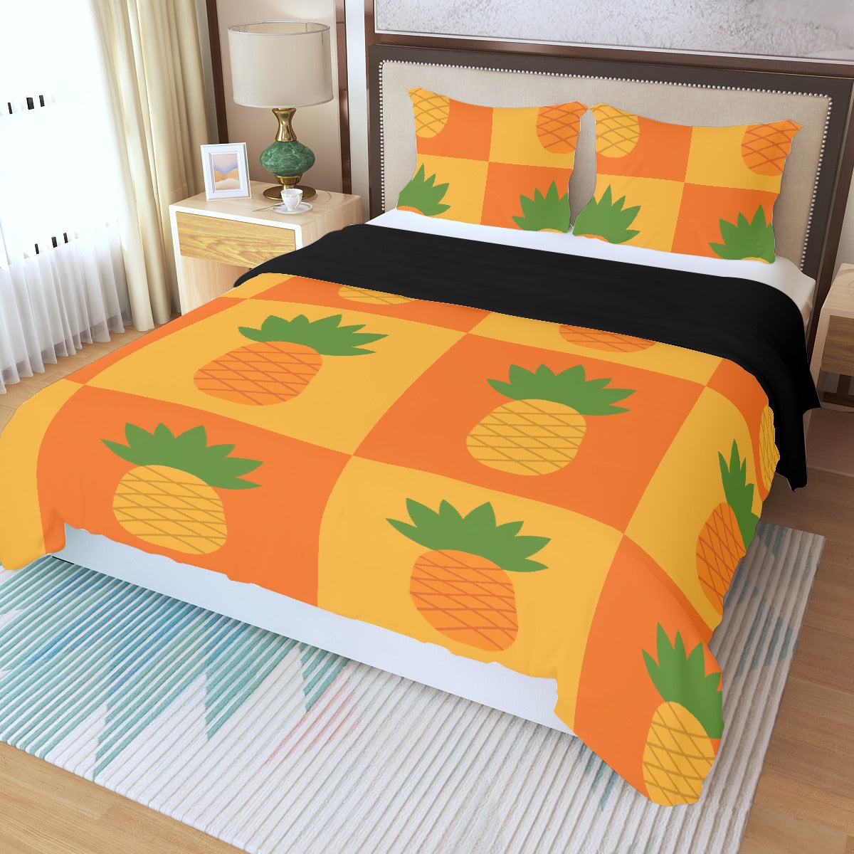 Three Piece Duvet Cover Set