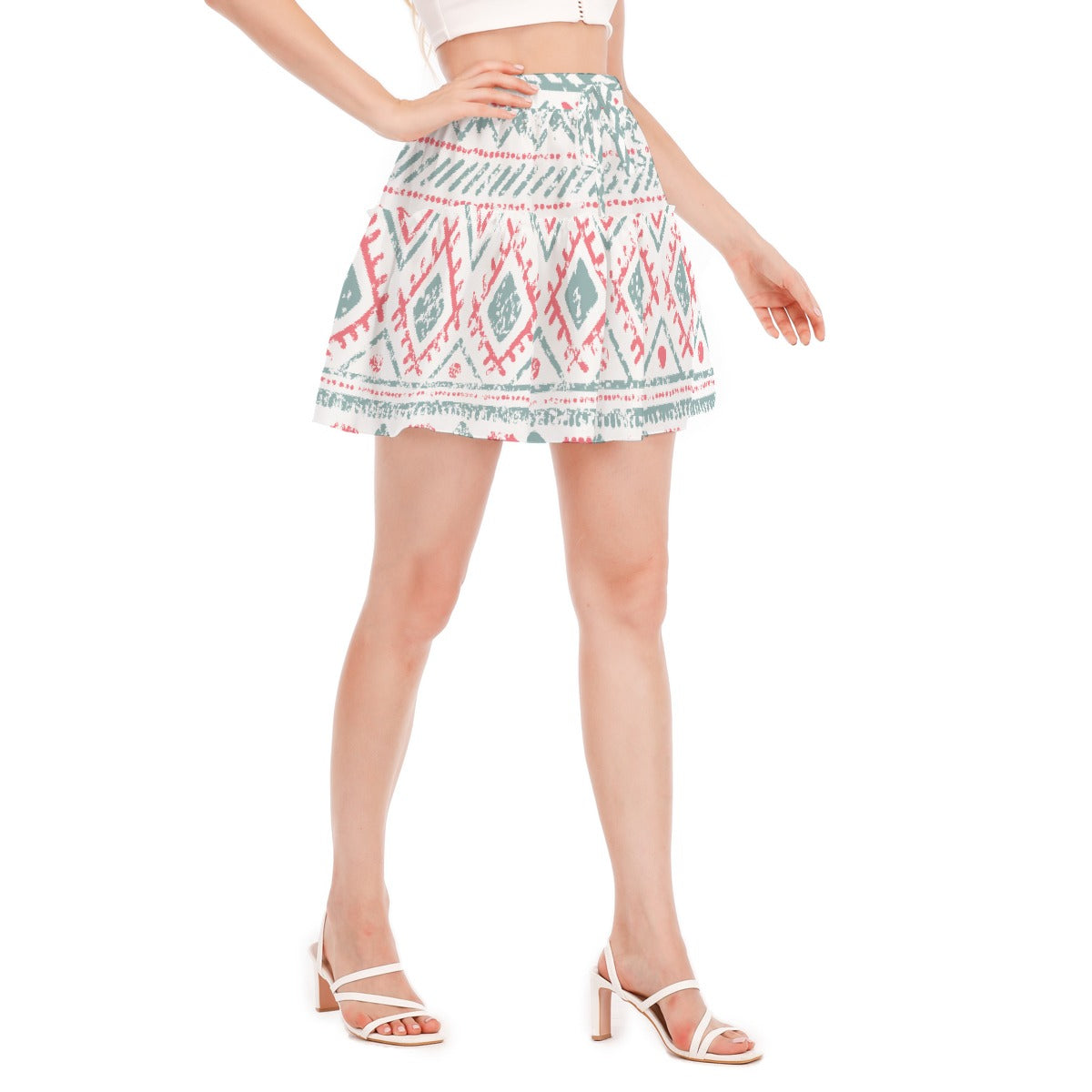 Women's Ruffled Mini Skirt