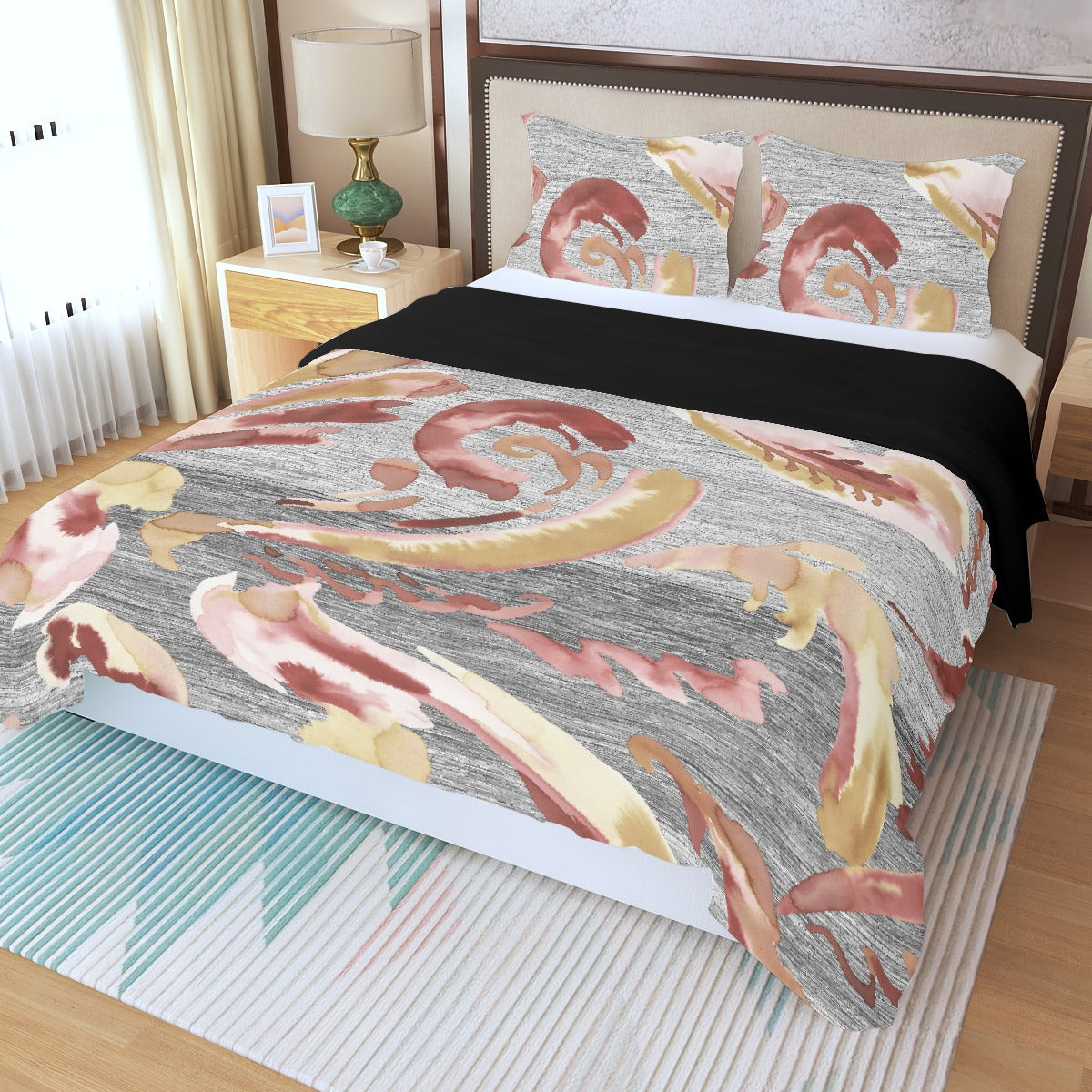 Three Piece Duvet Cover Set