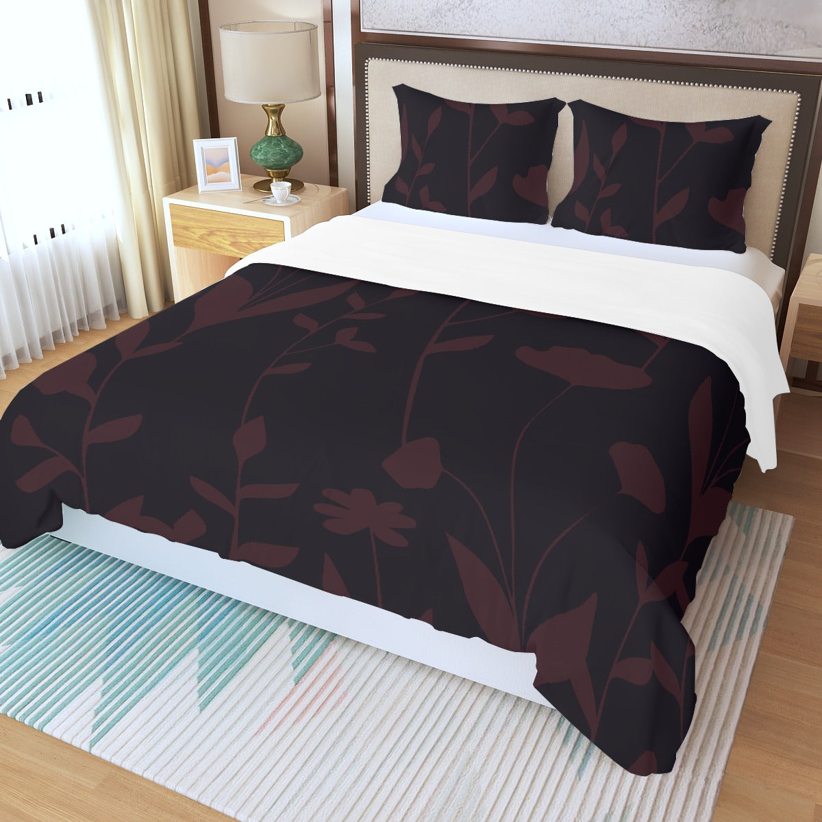 Three Piece Duvet Cover Set