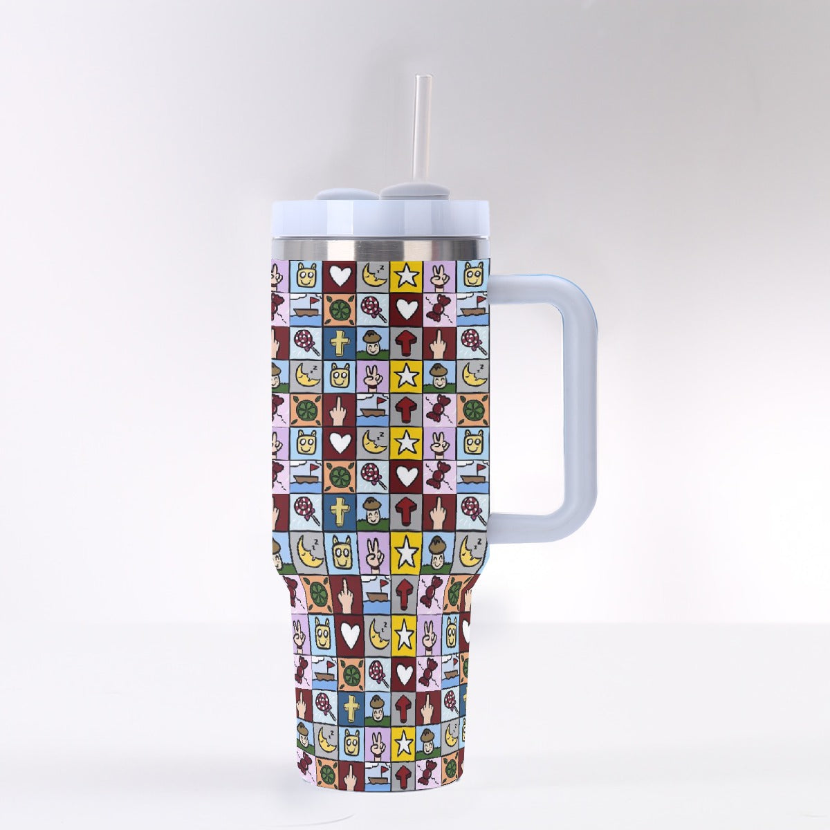 40 oz Tumbler With Handle