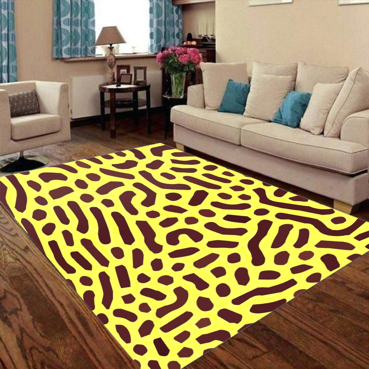 Foldable Rectangular Floor Mat