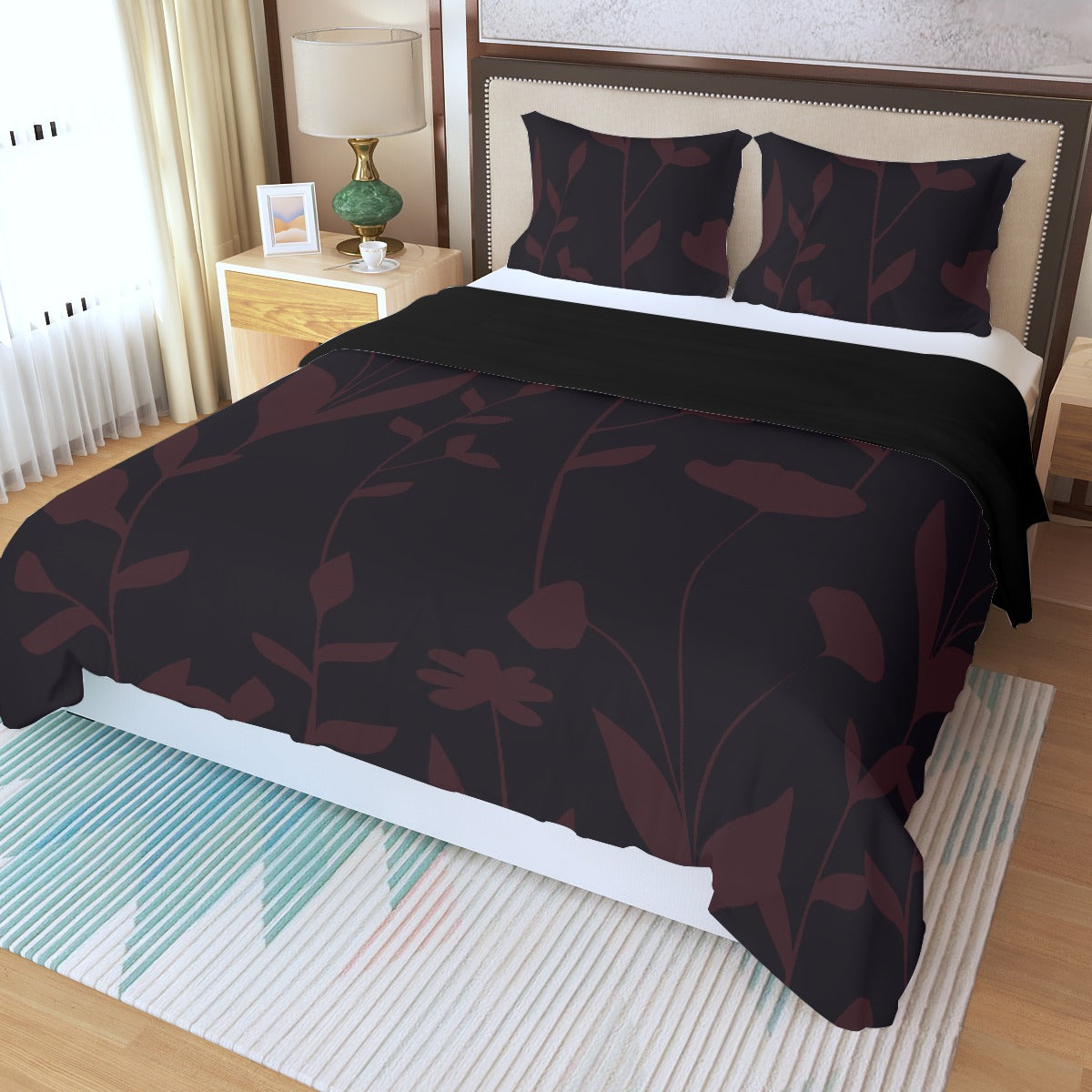 Three Piece Duvet Cover Set