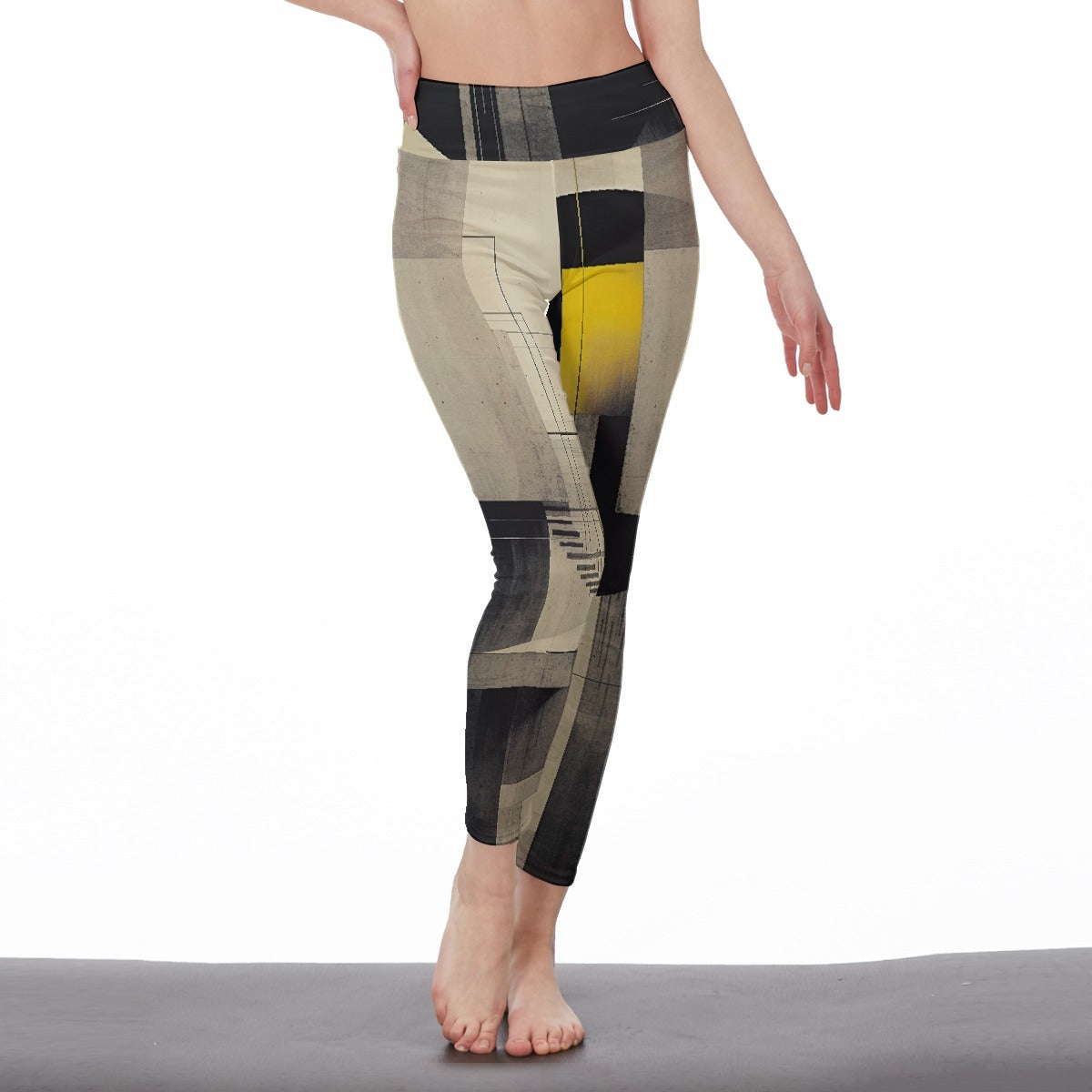 High Waist Leggings | Side Stitch Closure