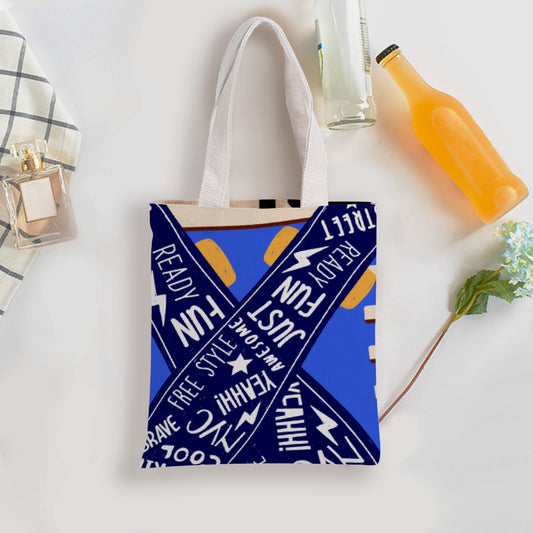 Double-Sided Printed Canvas Bag