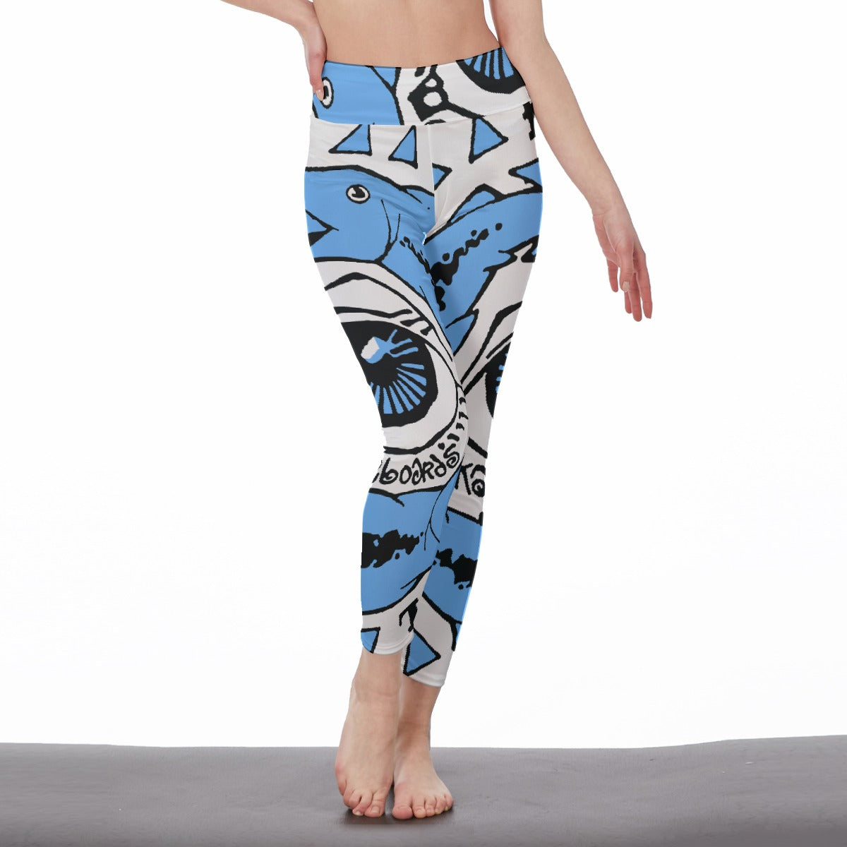 High Waist Leggings | Side Stitch Closure