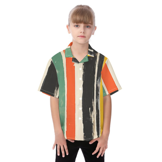 Kid's Hawaiian Vacation Shirt | 115GSM Cotton poplin