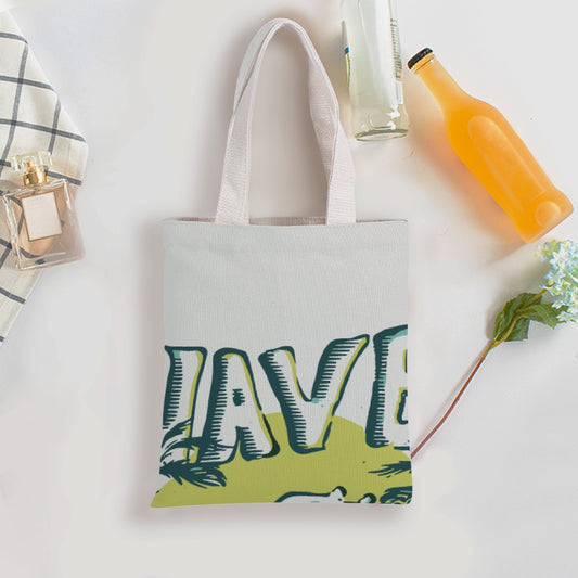 Double-Sided Printed Canvas Bag