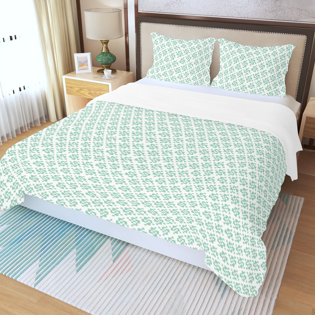 Three Piece Duvet Cover Set