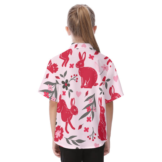 Kid's Hawaiian Vacation Shirt | 115GSM Cotton poplin