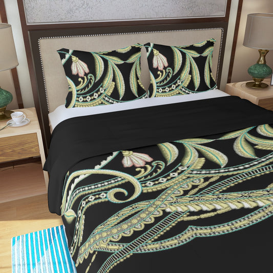 Three Piece Duvet Cover Set