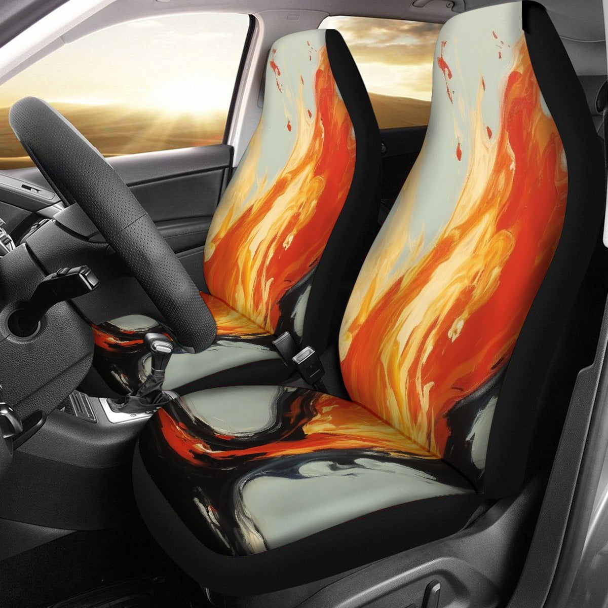 Universal Car Seat Cover With Thickened Back