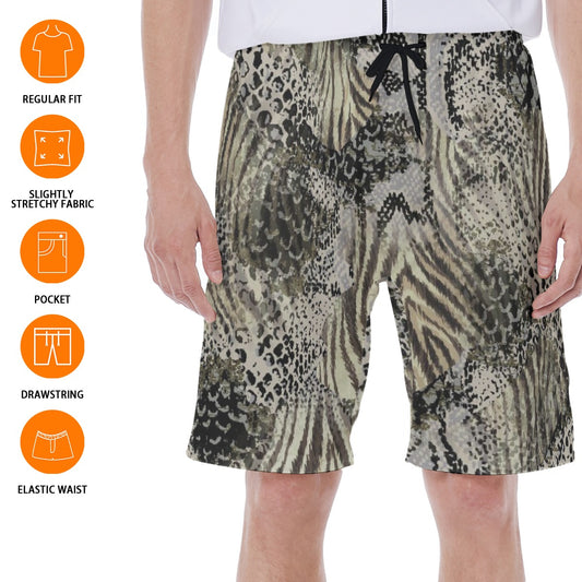 Beach Shorts With Lining