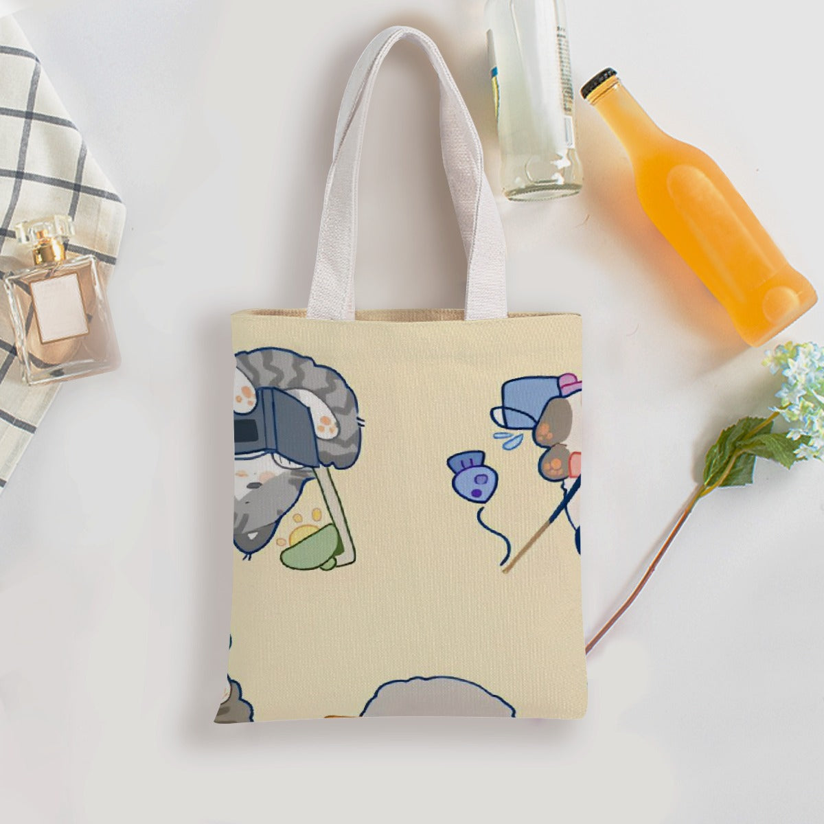 Double-Sided Printed Canvas Bag