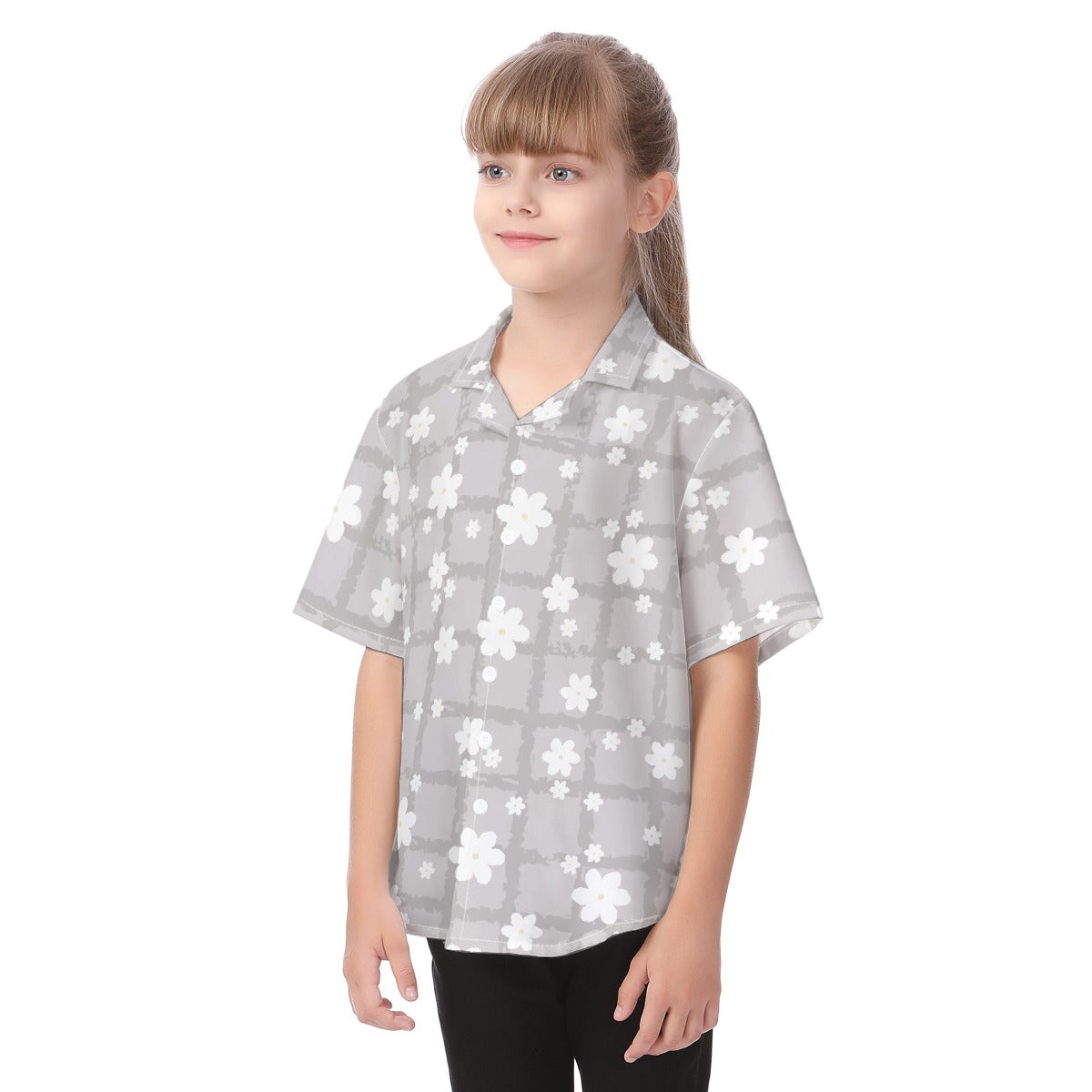 Kid's Hawaiian Vacation Shirt | 115GSM Cotton poplin