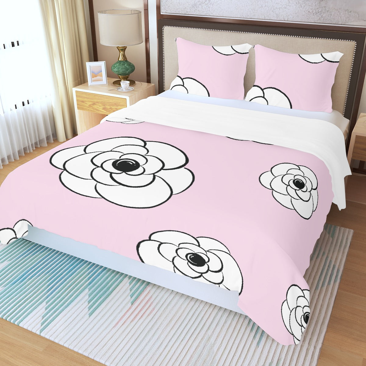 Three Piece Duvet Cover Set