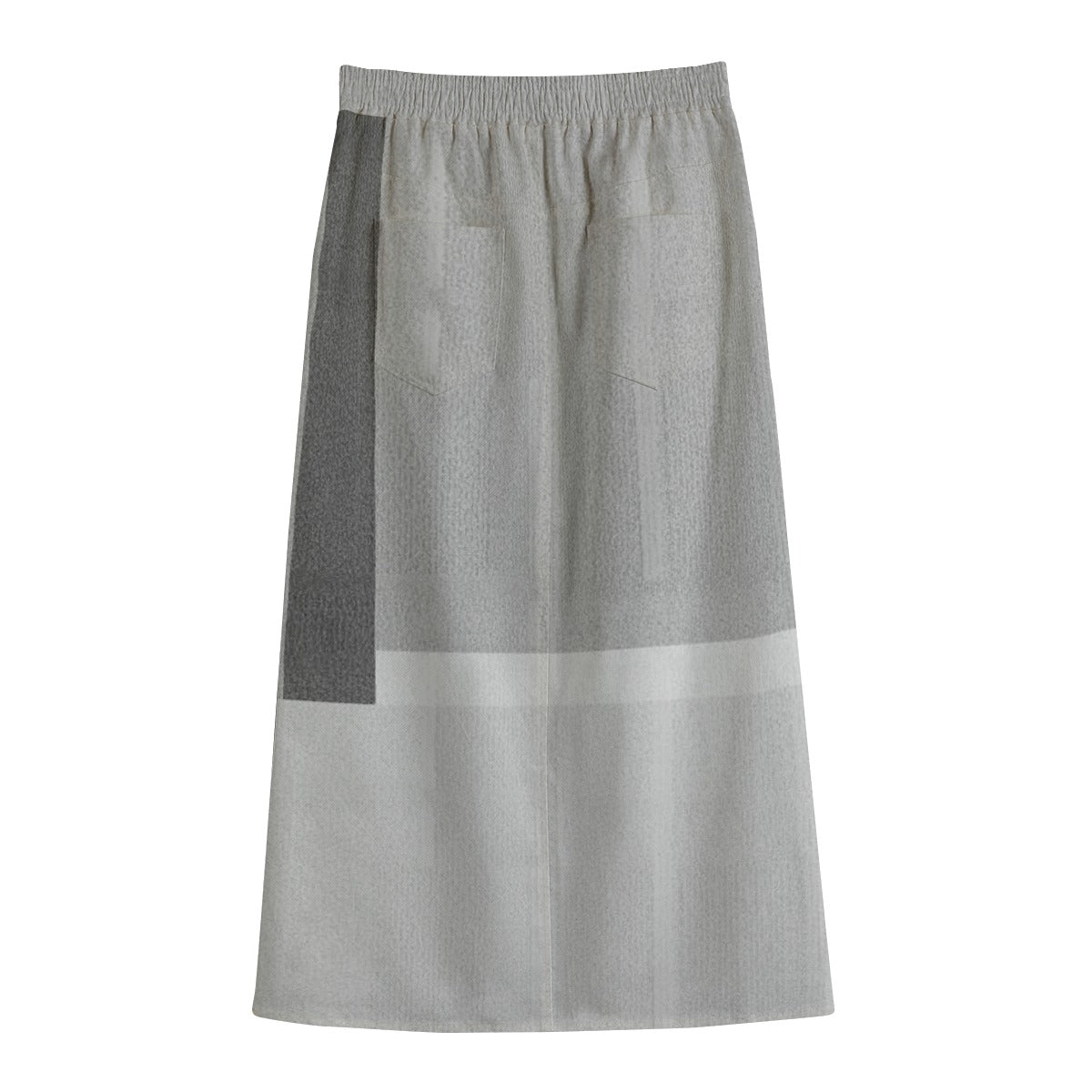 Women's Front Mid-slit Skirt | 245GSM Cotton