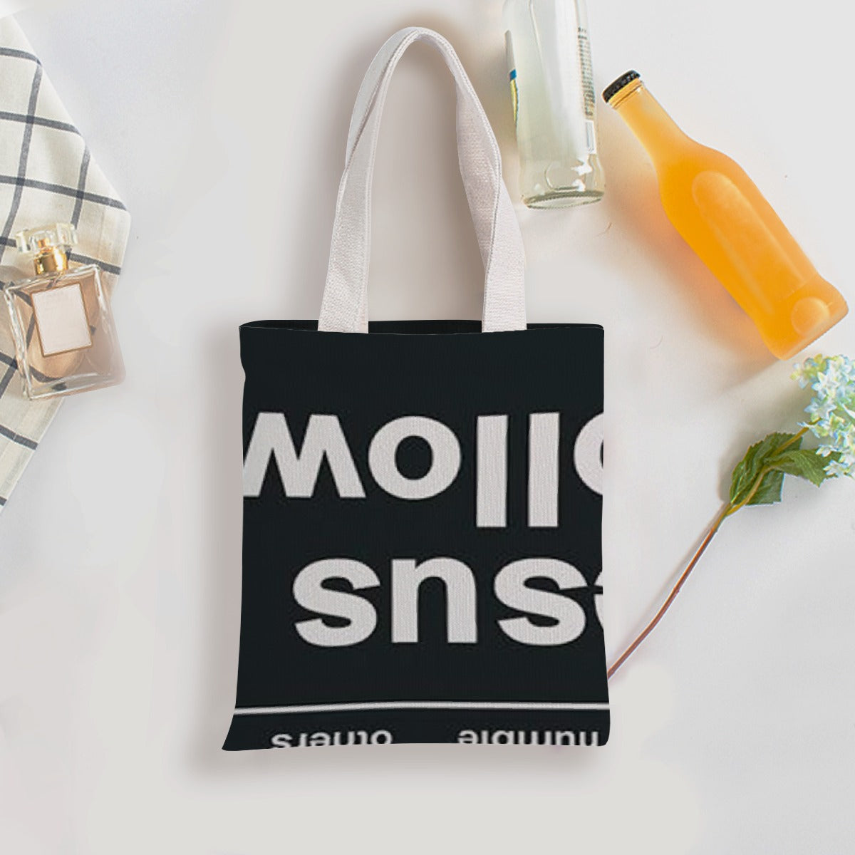 Double-Sided Printed Canvas Bag