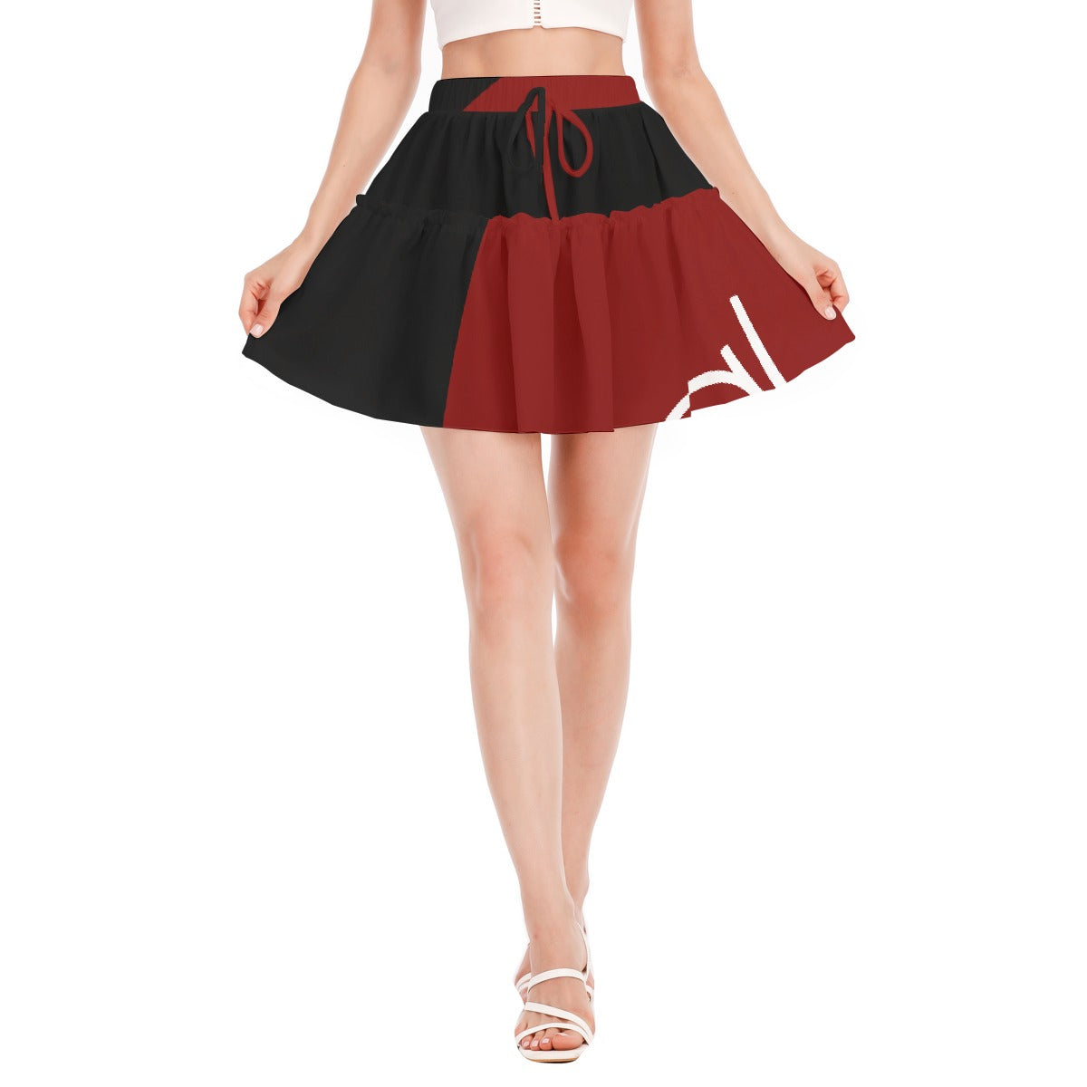 Women's Ruffled Mini Skirt