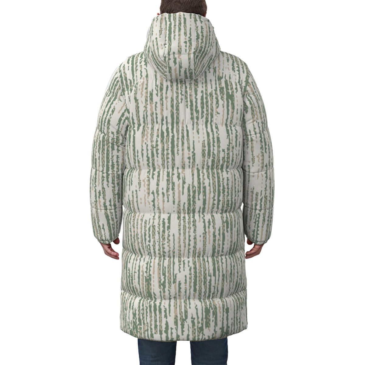 Unisex Long Down Jacket