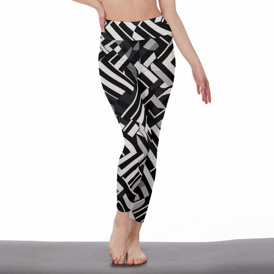 High Waist Leggings | Side Stitch Closure