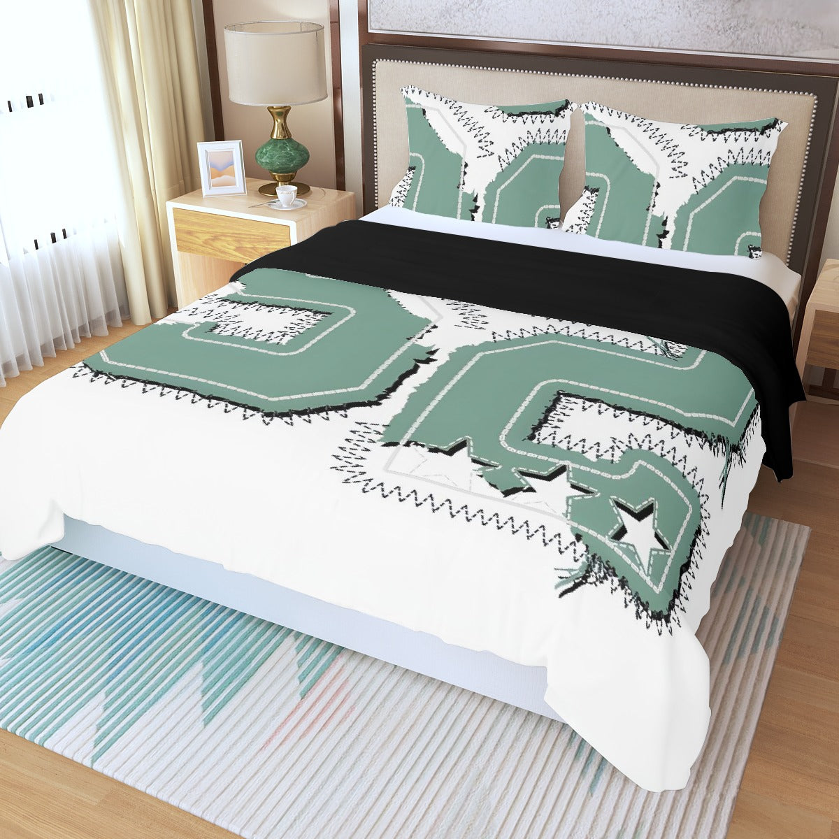 Three Piece Duvet Cover Set