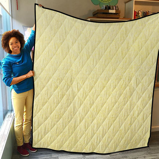 Lightweight & Breathable Quilt With Edge-wrapping Strips