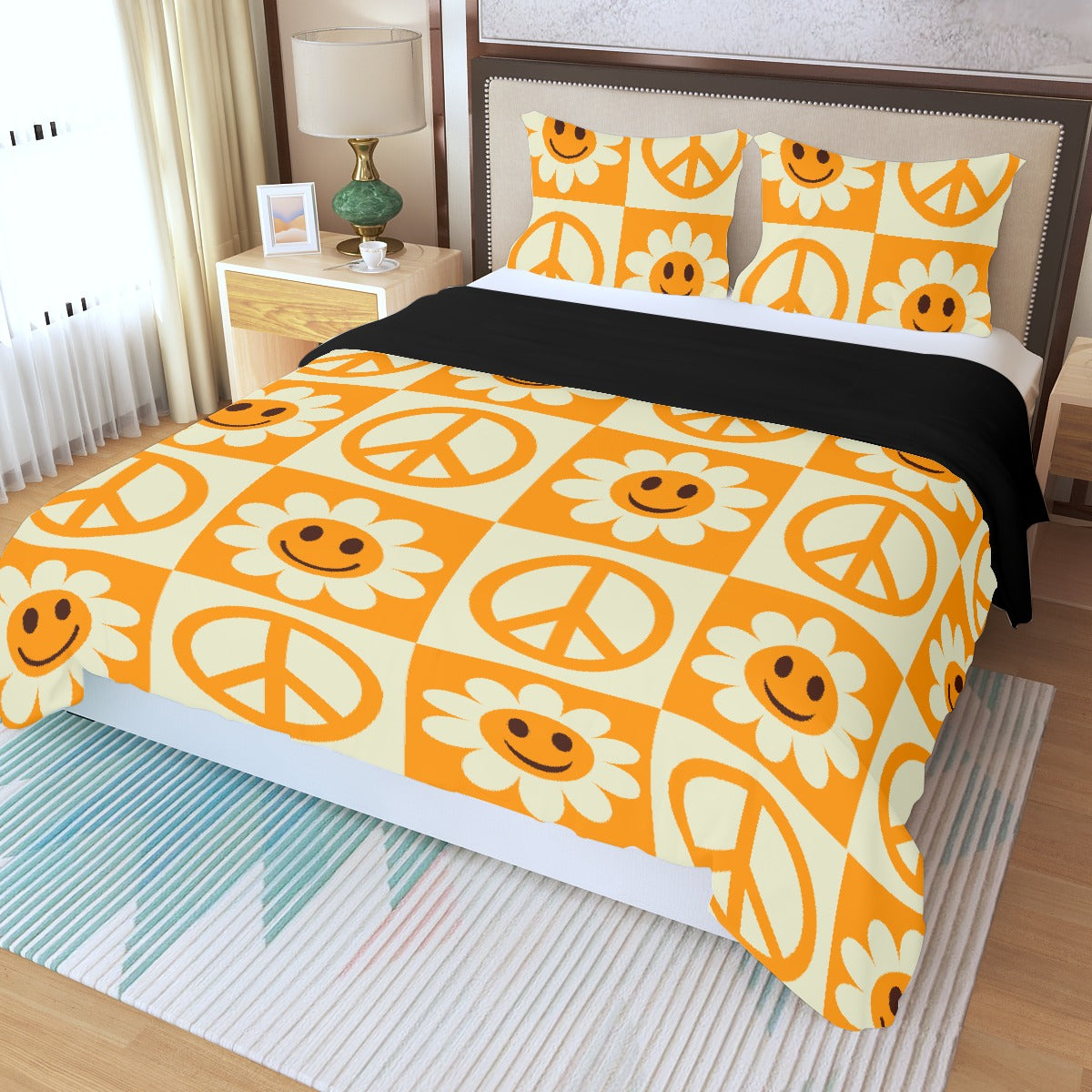 Three Piece Duvet Cover Set