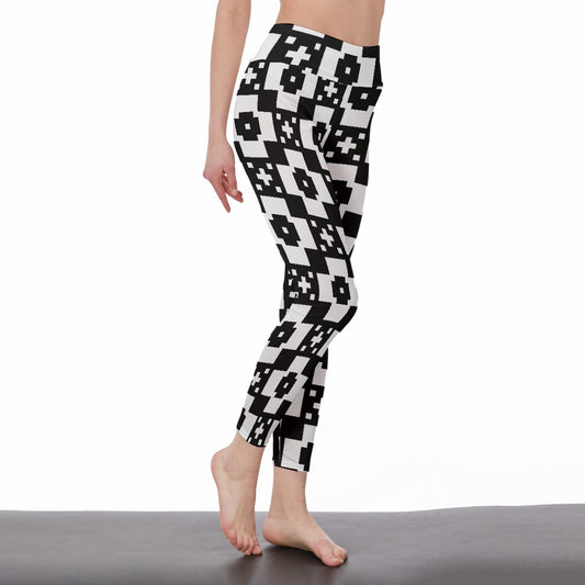 High Waist Leggings | Side Stitch Closure