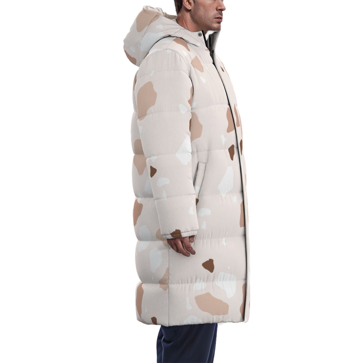 Unisex Long Down Jacket