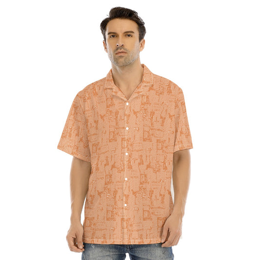 Hawaiian Shirt With Button Closure