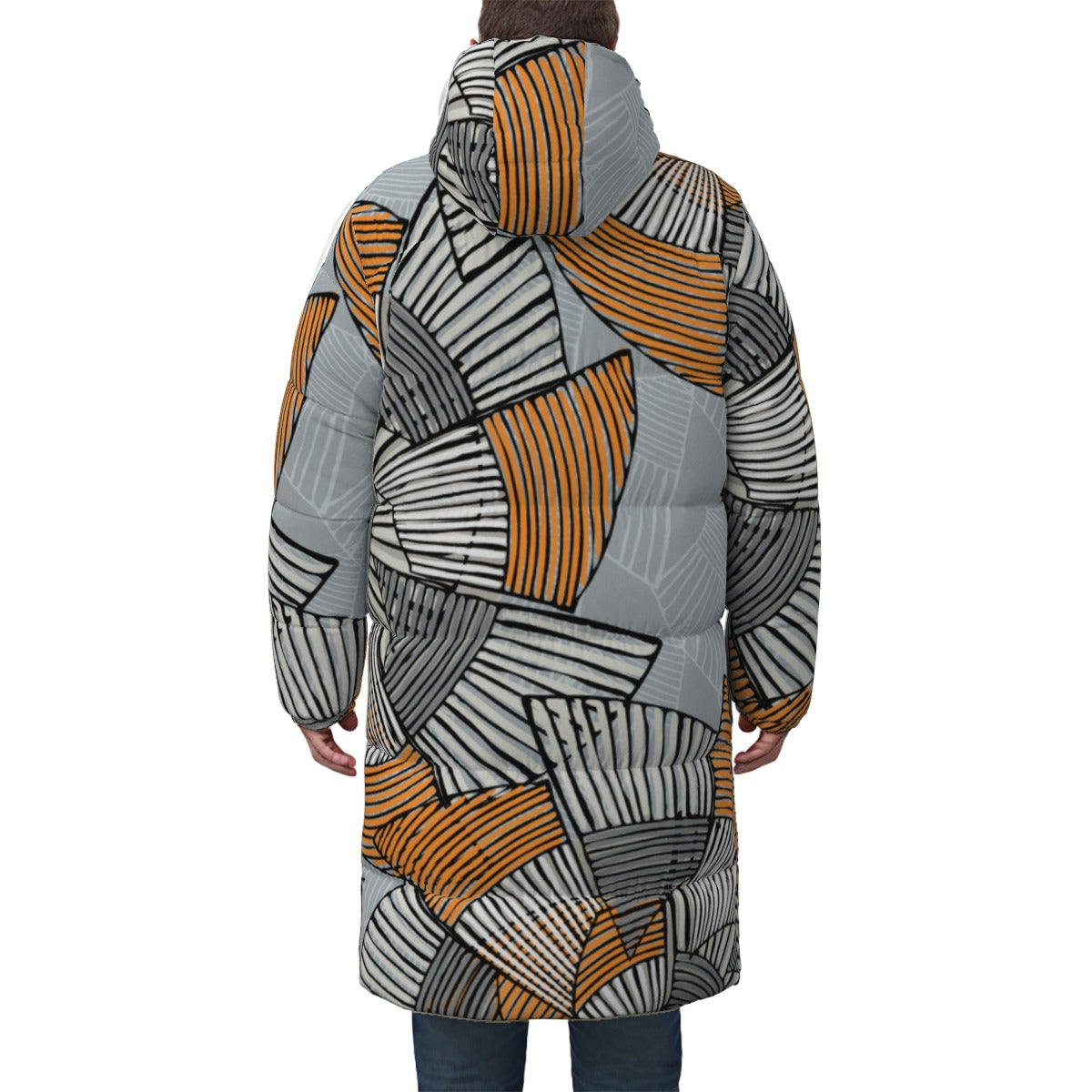 Unisex Long Down Jacket