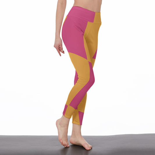 High Waist Leggings | Side Stitch Closure