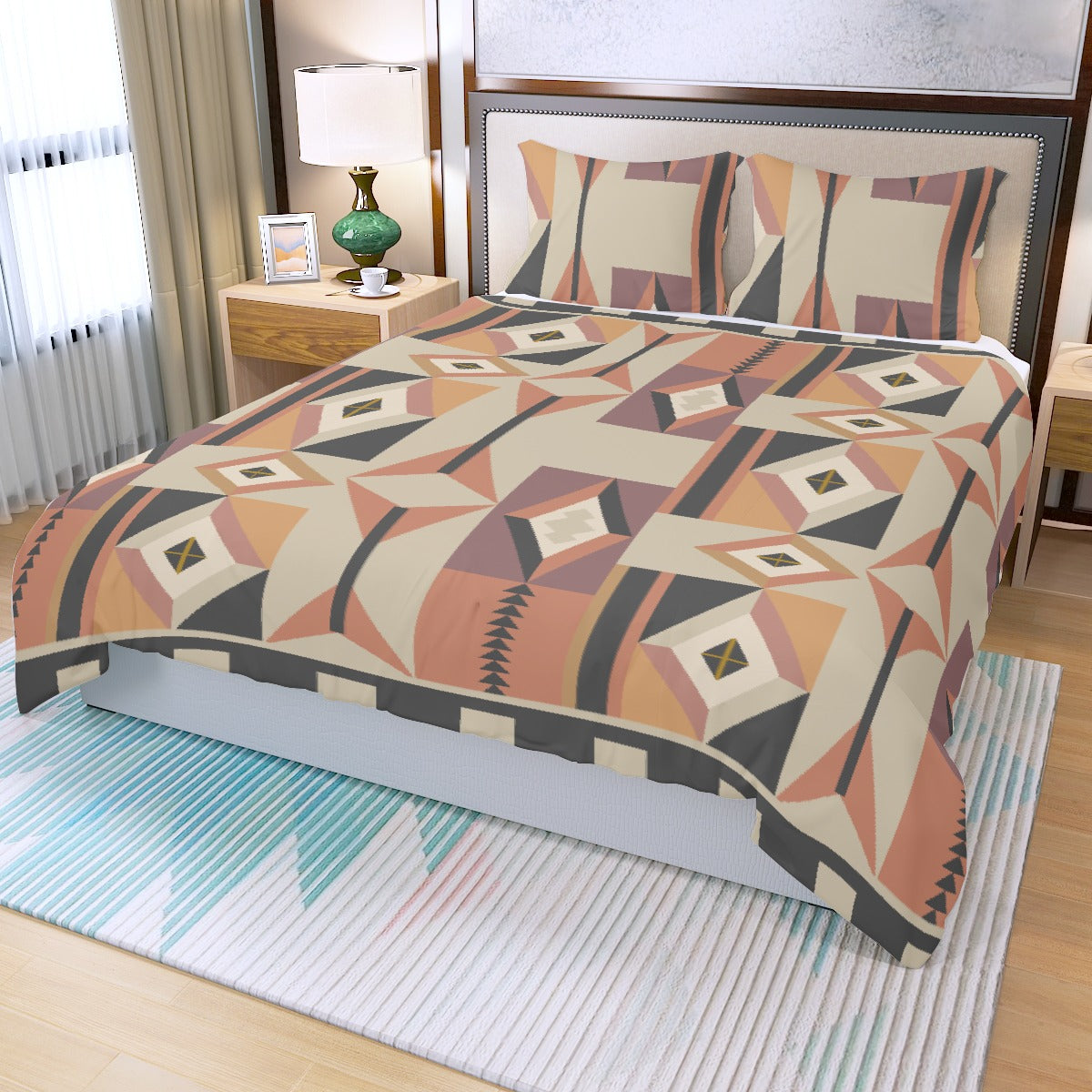 Three Piece Duvet Cover Set