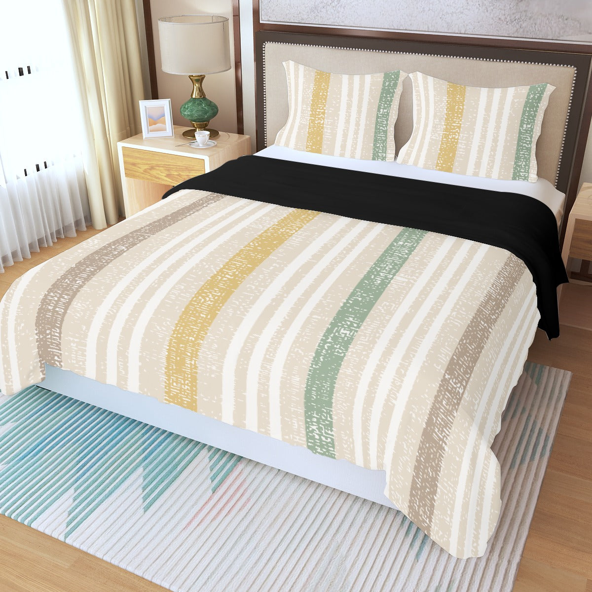 Three Piece Duvet Cover Set