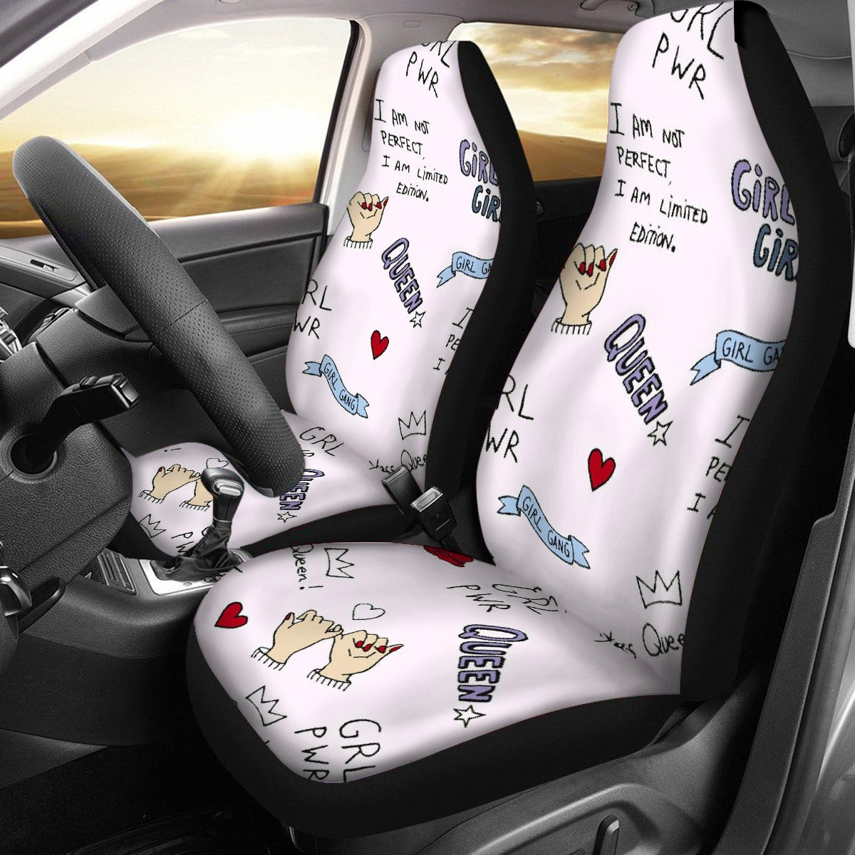 Universal Car Seat Cover With Thickened Back