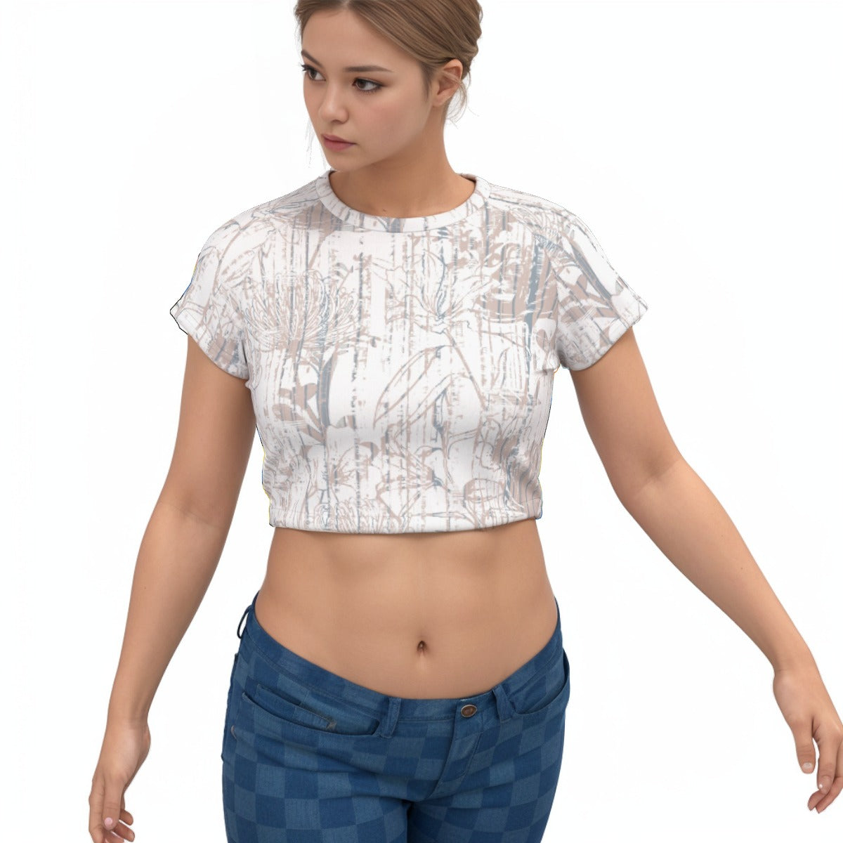 Raglan Cropped T-shirt