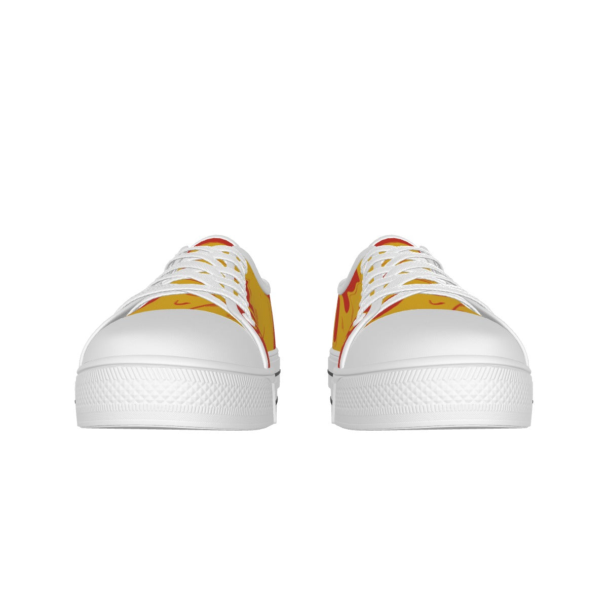 Women's White Sole Canvas Shoes