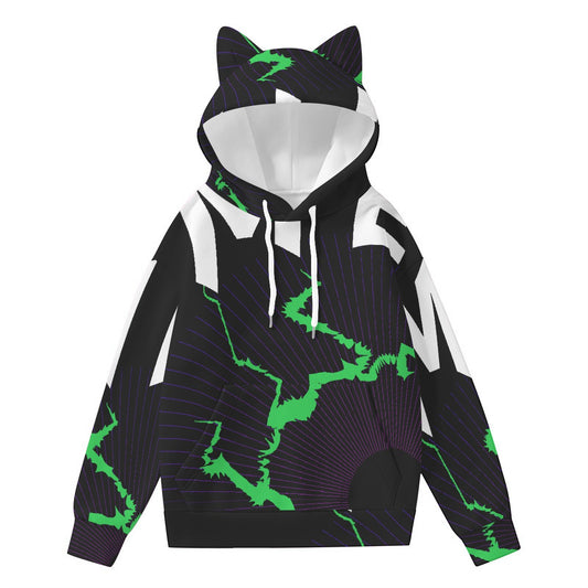 Women’s Hoodie With Decorative Ears