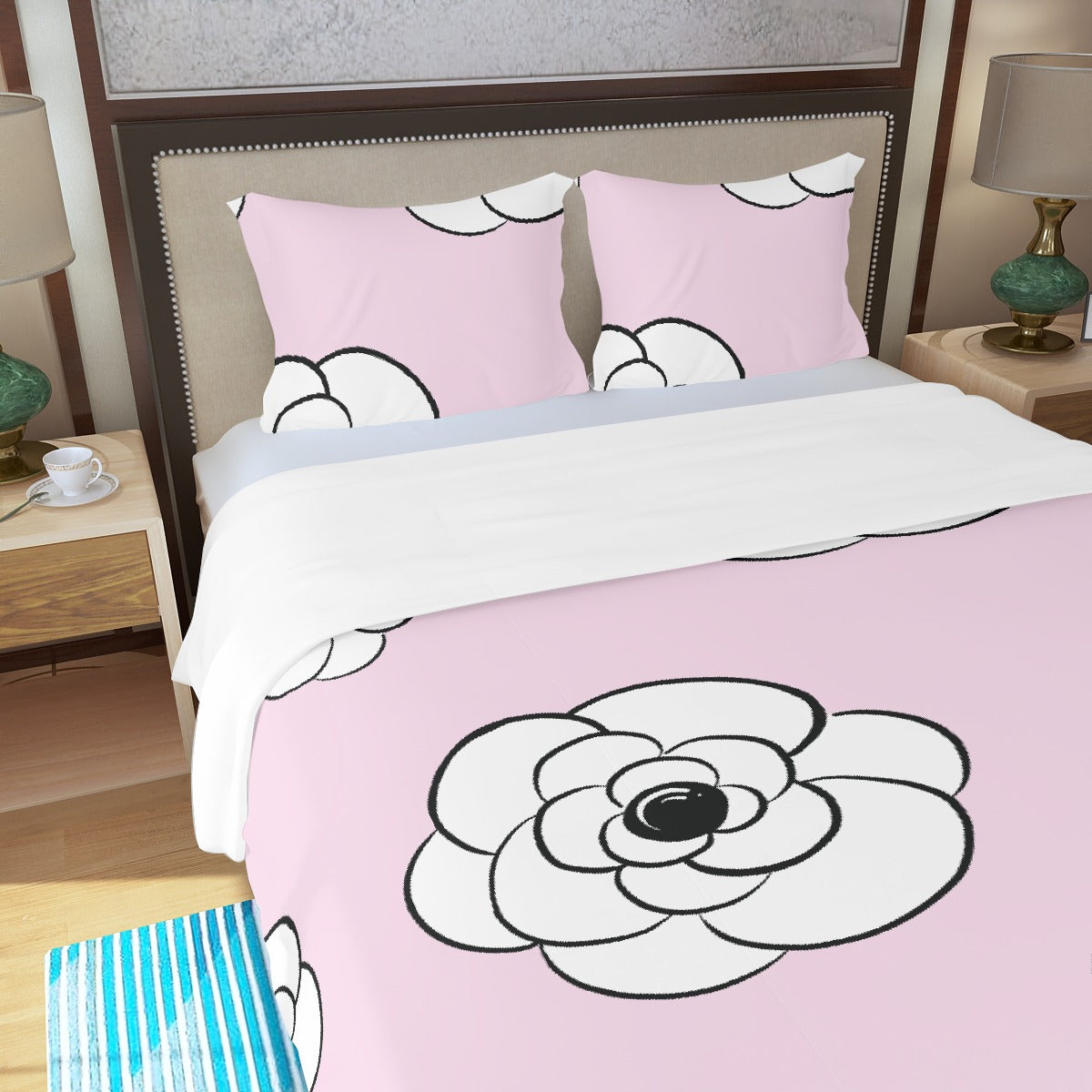 Three Piece Duvet Cover Set