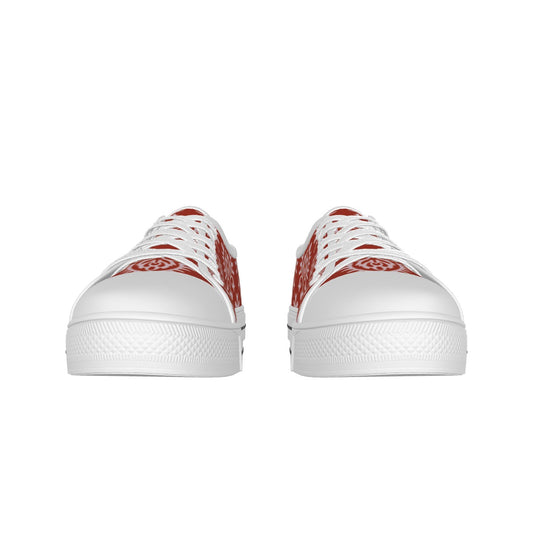 Women's White Sole Canvas Shoes