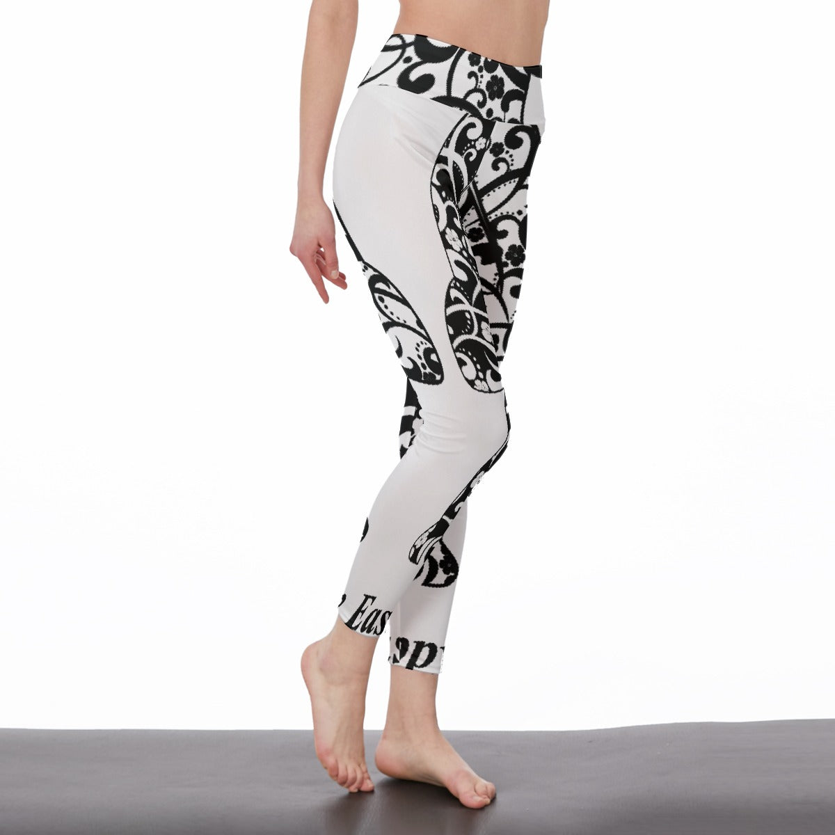 High Waist Leggings | Side Stitch Closure