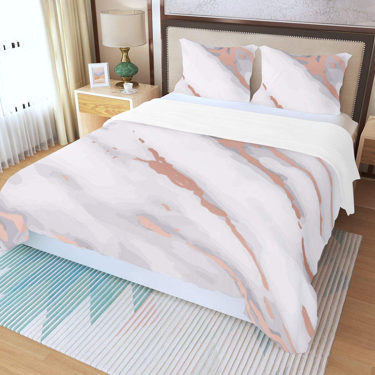 Three Piece Duvet Cover Set