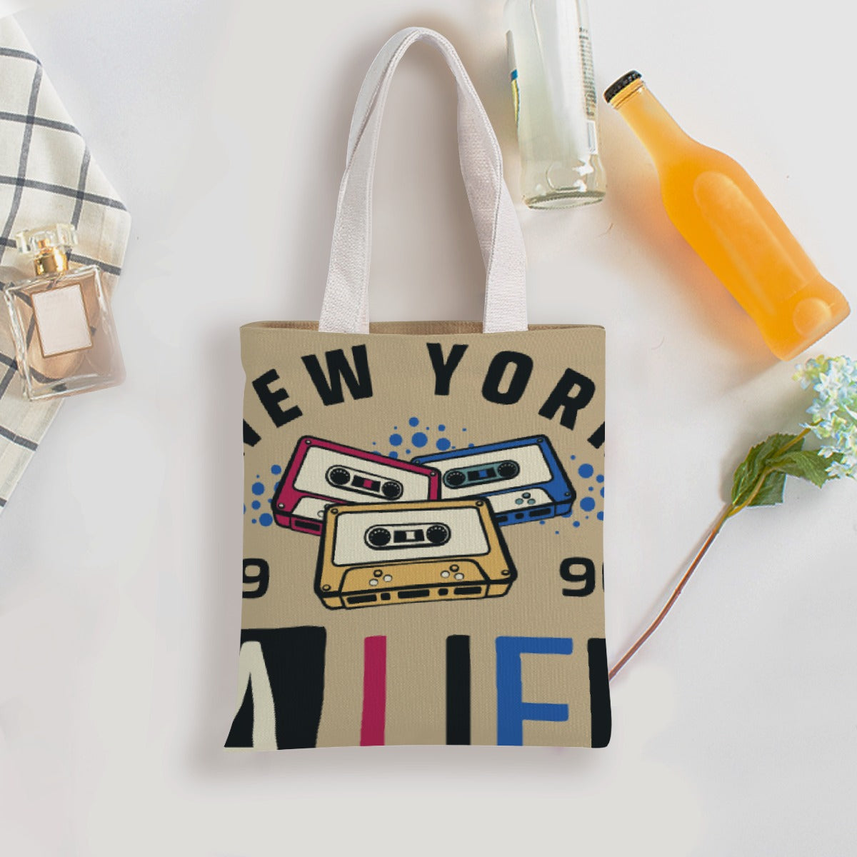 Double-Sided Printed Canvas Bag