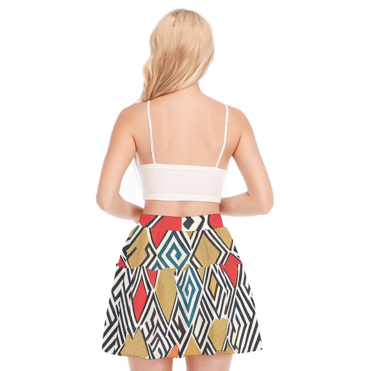 Women's Ruffled Mini Skirt