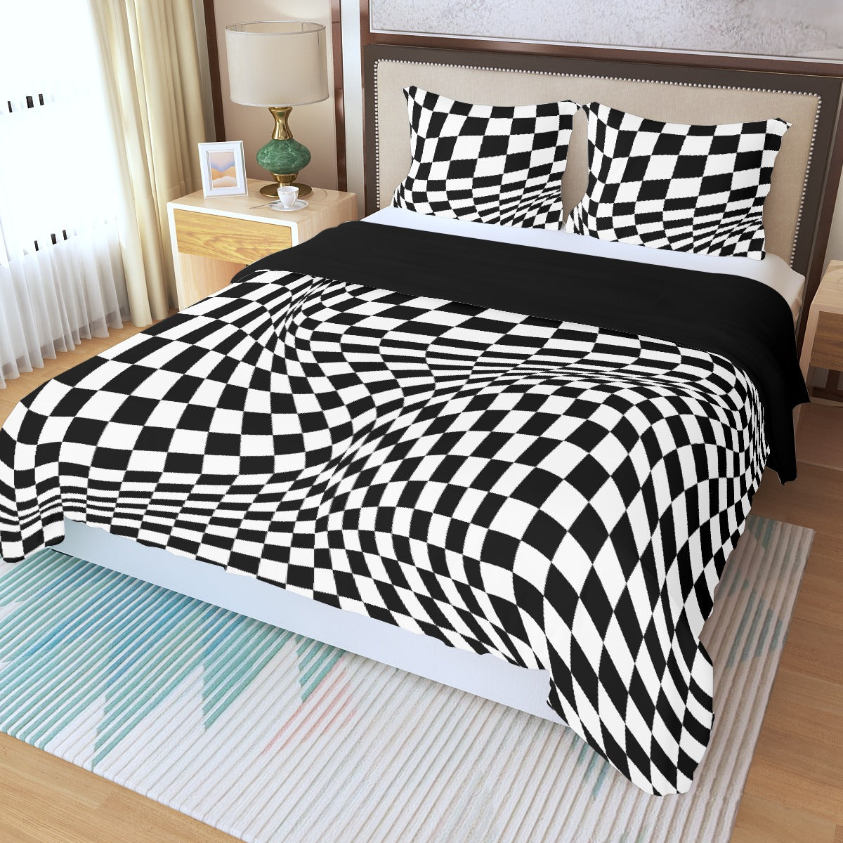 Three Piece Duvet Cover Set