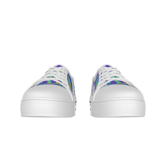 Women's White Sole Canvas Shoes