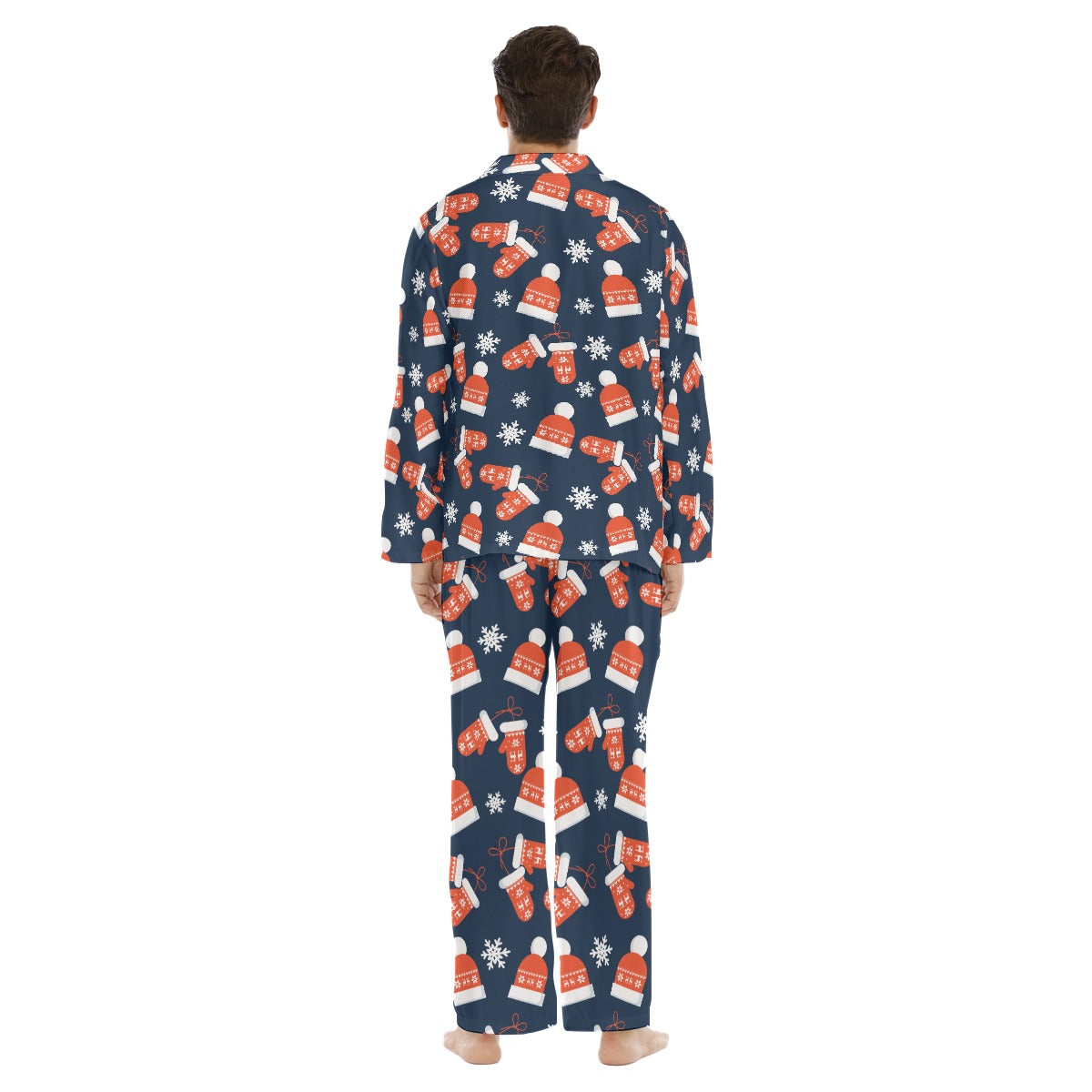 Men's Lapel Pajama Set